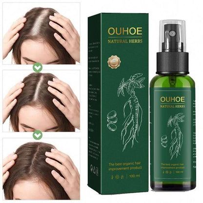 OUHOE® | Spray Para El Crecimiento Natural del Cabello